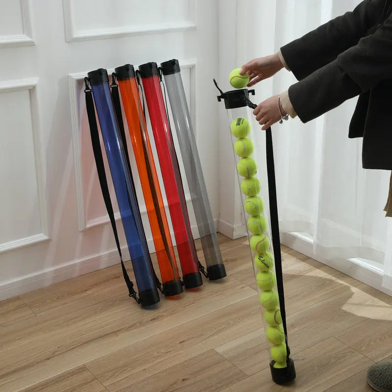 Tennis Ball Pick up Tube with Shoulder Strap Lightweight Ball Collector Pickleball  Ball Retriever