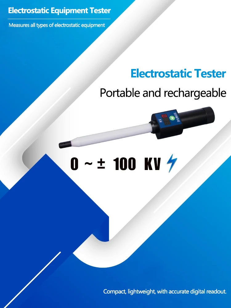 Electrostatic Measuring Instrument Portable Electrostatic Test Stick ...