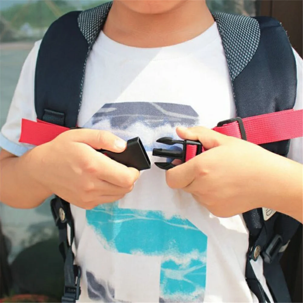 Backpack Shoulder Strap Fixed Harness Nonslip Bag Chest Belt Travel