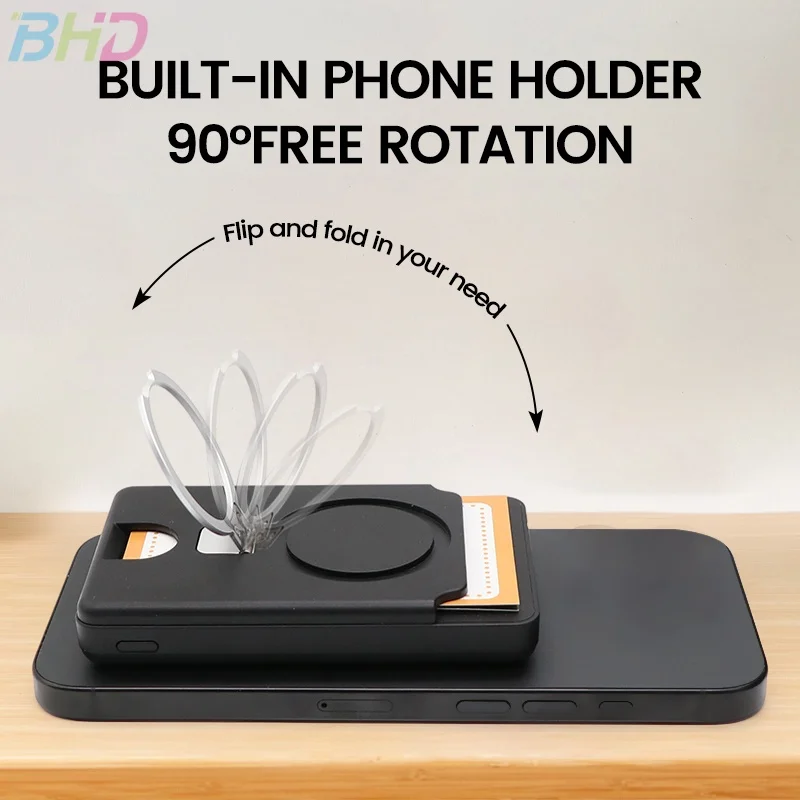 Portable Multi Function Power Bank with Wireless Charging