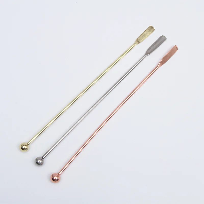 stainless steel stir bar colorful metal