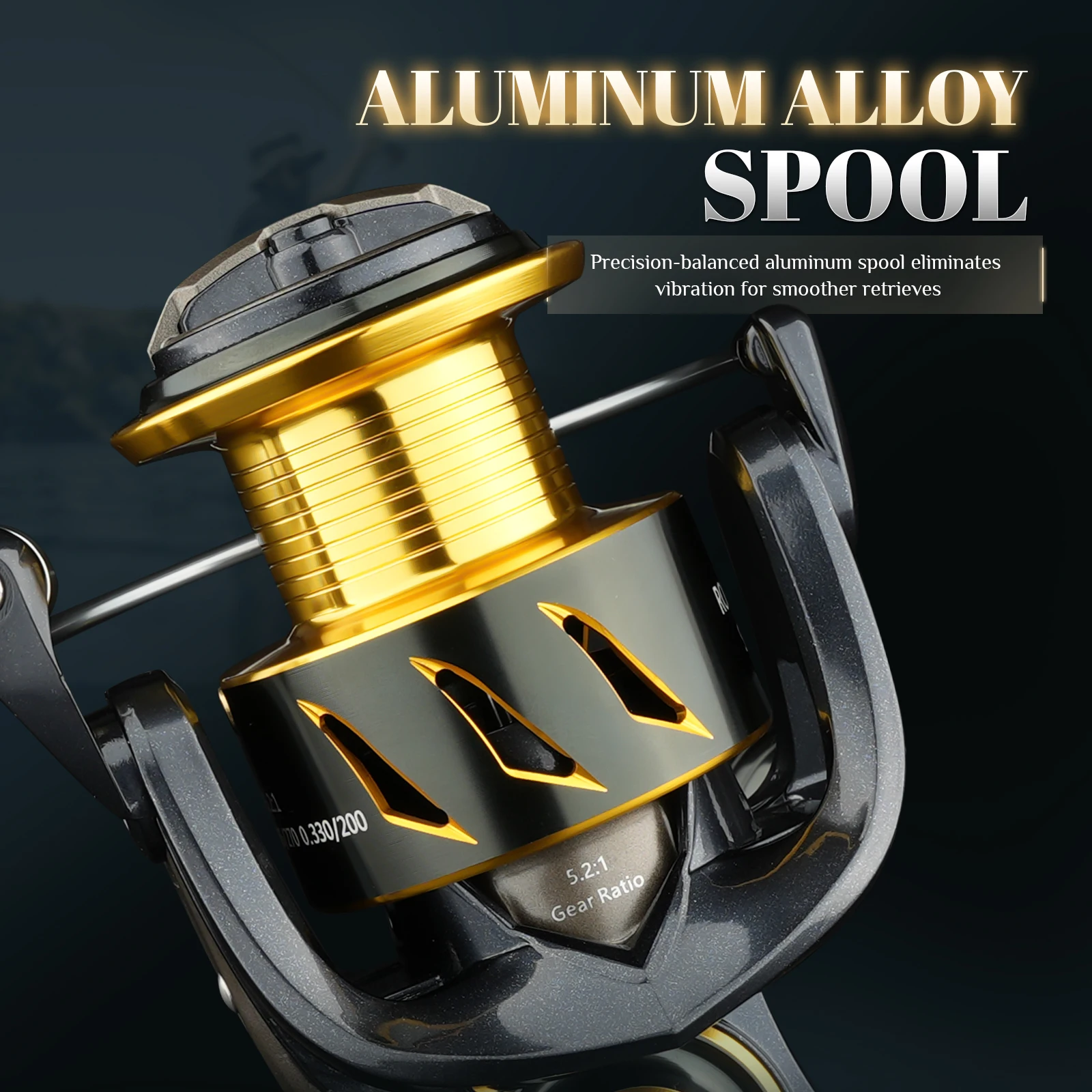 Rooblinos SW 5.1:1 SW18000HG 海水スピニングリール トローリング