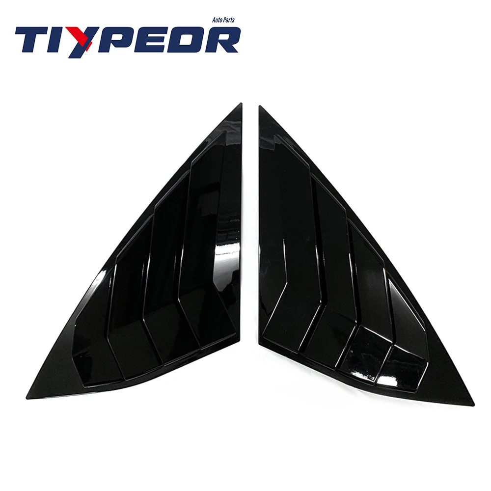 Car Exterior Rear Quarter Side Window Scoop Louvers Cover for VW Jetta 2019 - 2022 2020 2021 Tiypeor Decorative Body Kits manufacture