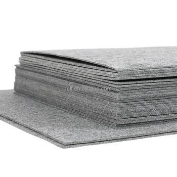 needle grey felt industrial felt fabric roll sheet felt manufacture