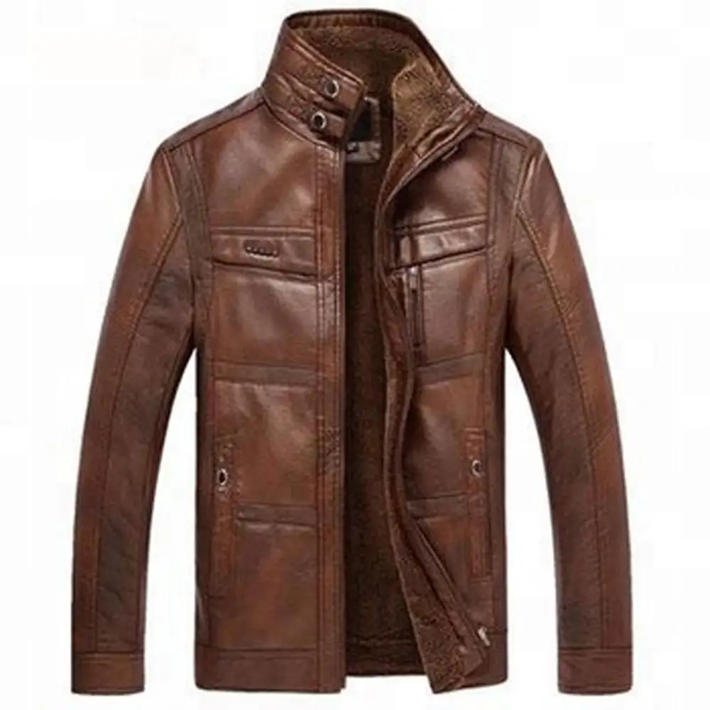 New design moto biker all style leather jacket,new men slim fit good design best oem leather jacket
