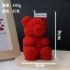 Red bear candle