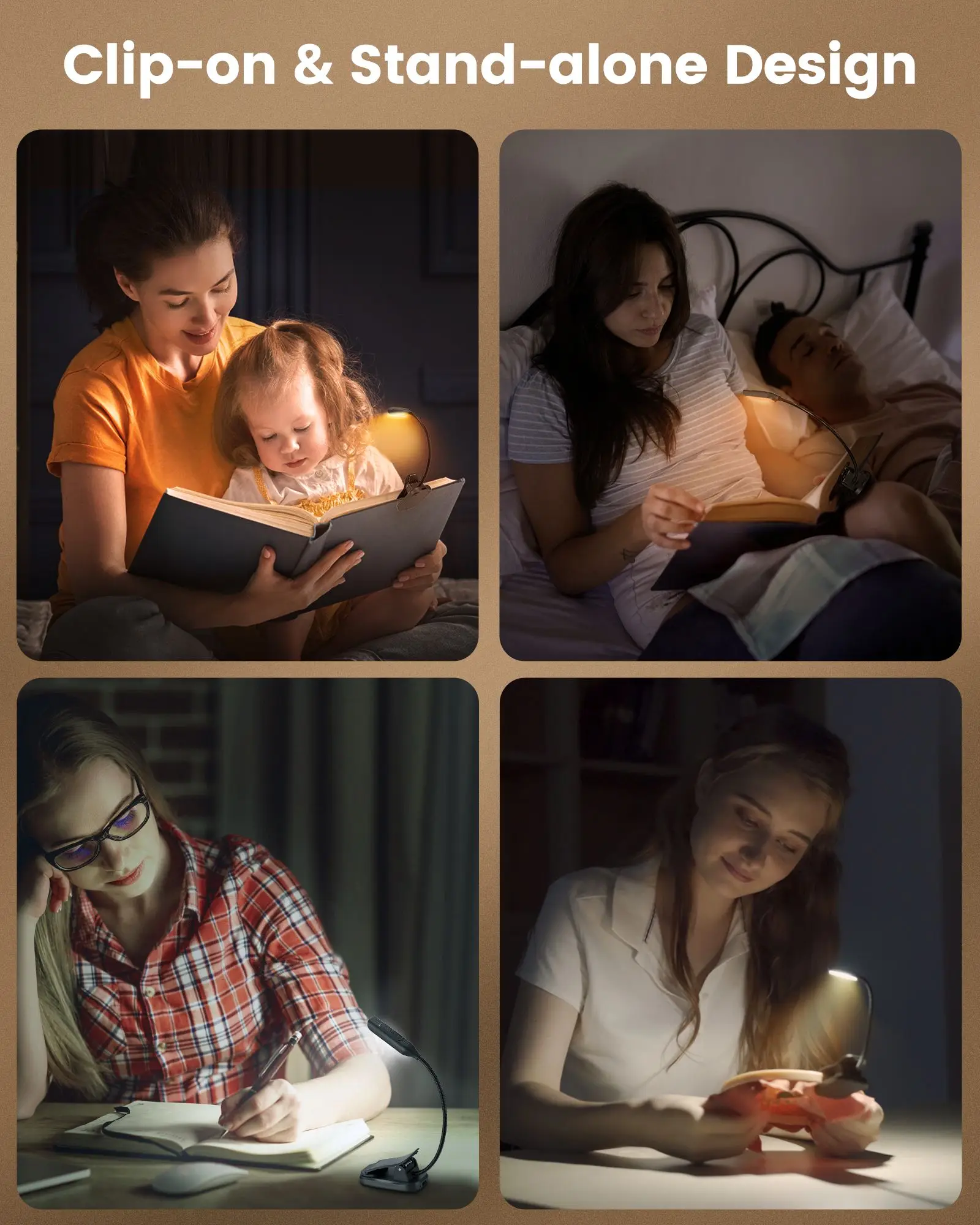 Wholesale 3 Color Dimmable Portable Foldable Flexible Mini Led Usb