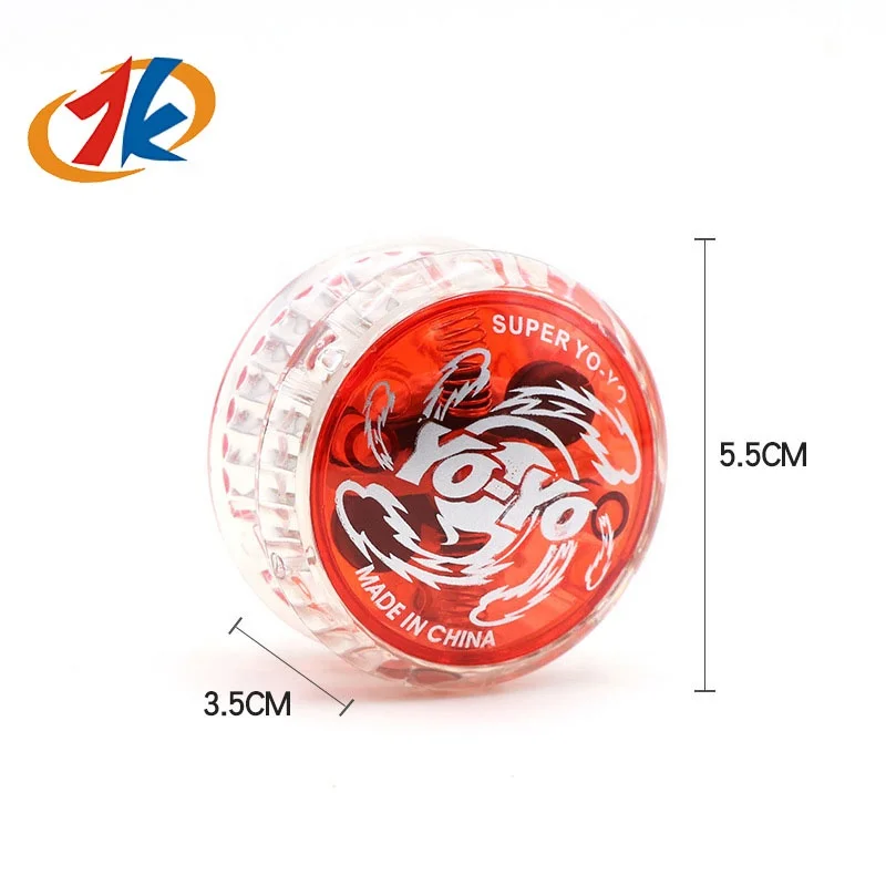 Light up Style YOYO Kids Plastic Toys Fidget Promotional Toys Classic Children's Gift Promotional Gifts with Custom Logo Pattern