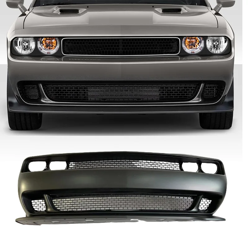 Front Bumper Cover with grille for 2015-2020 Dodge Challenger SRT Hellcat