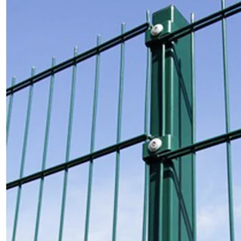 Double Wire Mesh Sport Fence Accessories Heat Treated PVC and Metal Frame 3D Modelling Service for Security Fence Hardware