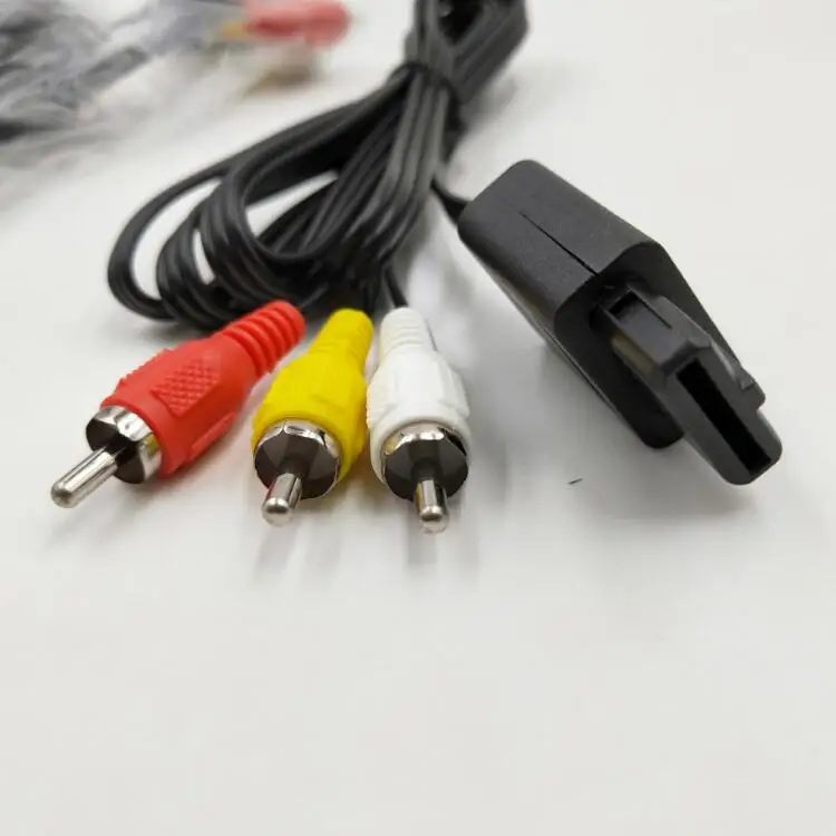 6 футов/1,8 м Аудио Видео AV кабель к RCA для Nintendo для GameCube/NGC/Nintendo 64/N64/SNES AV кабель