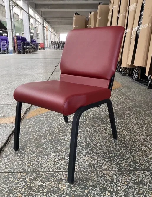 Wholesale Cheaper Stacking Interlocking Beige Church Chairs For Church