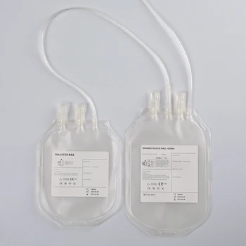 Medical Blood Transfusion Bag Cpd Cpda 250ml 350ml 450 Ml 500ml Blood ...