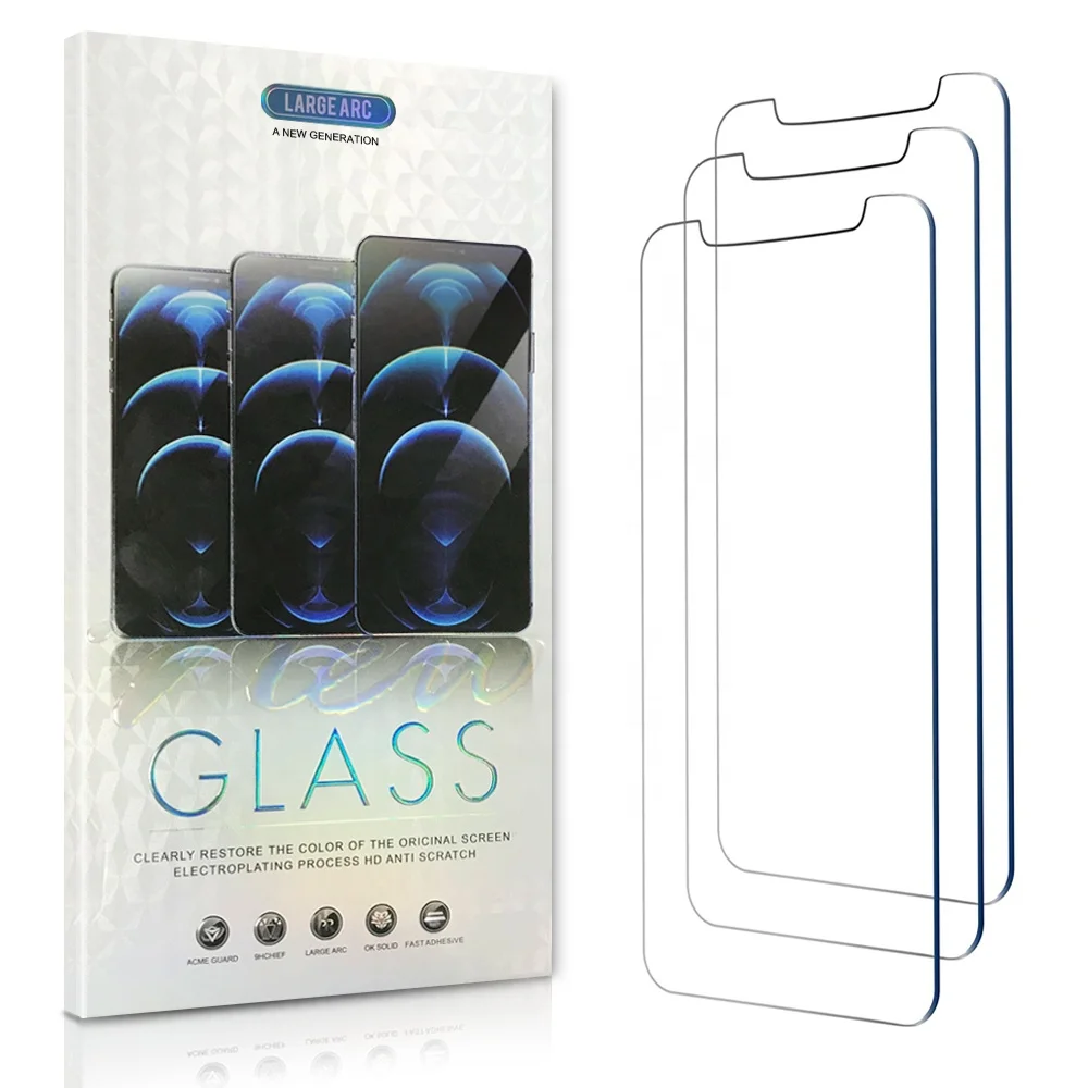 Factory Supply Custom Size Tempered Glass Screen Protector for Electronic Device Terminal Parts