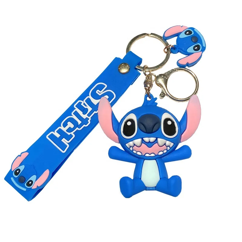 cartoon stitch keychains doll key chains