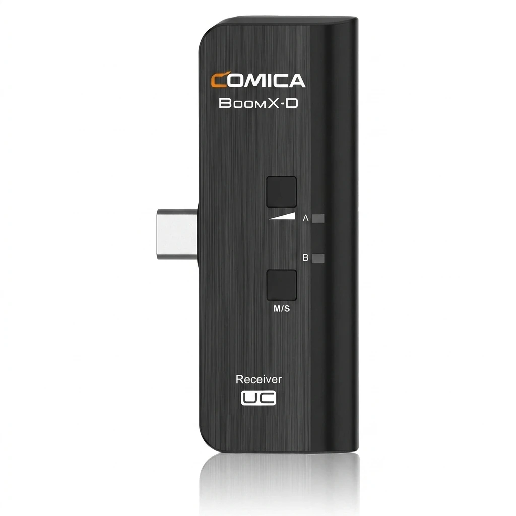 Comica Boomx-d Uc Rx ワイヤレスマイク受信機 2.4gワイヤレスマイク