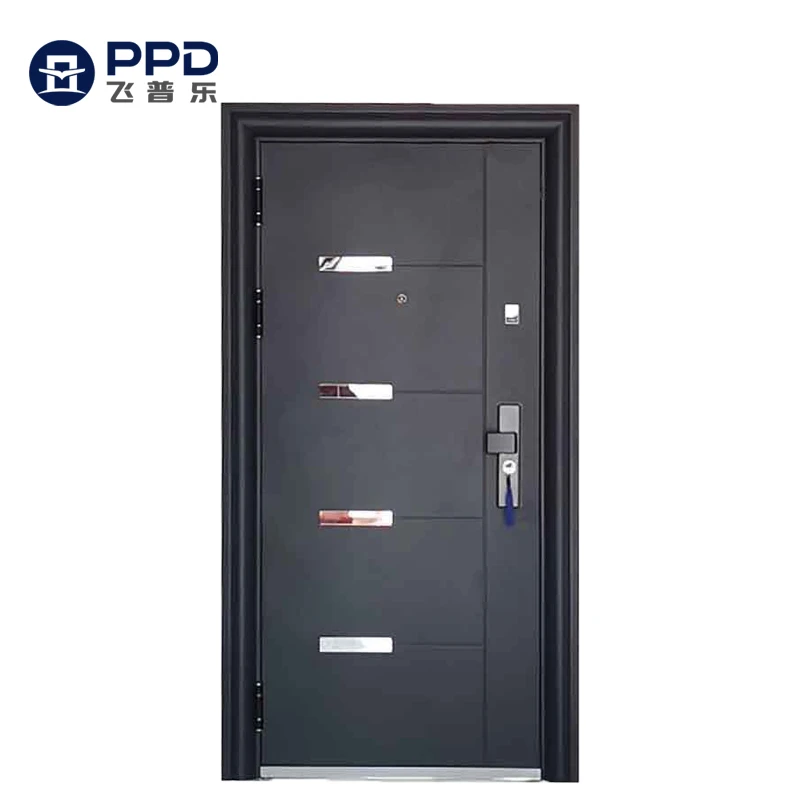 Phipulo Latest Design Cheapest Price Hot Sale Iron Gate Door Security Steel Door