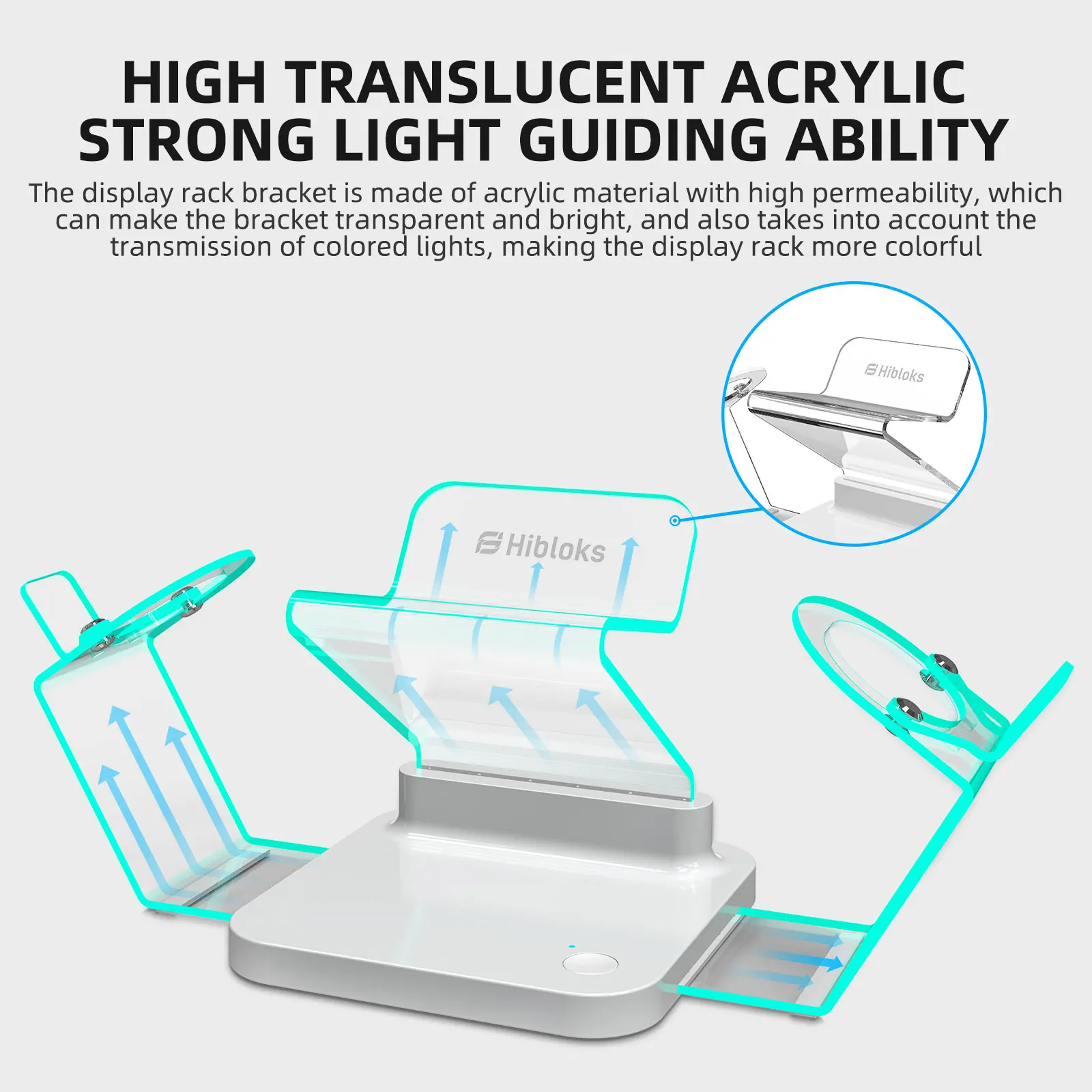 Enhanced Charging Dock with LED Light for Quest 2, [Support Elite Strap