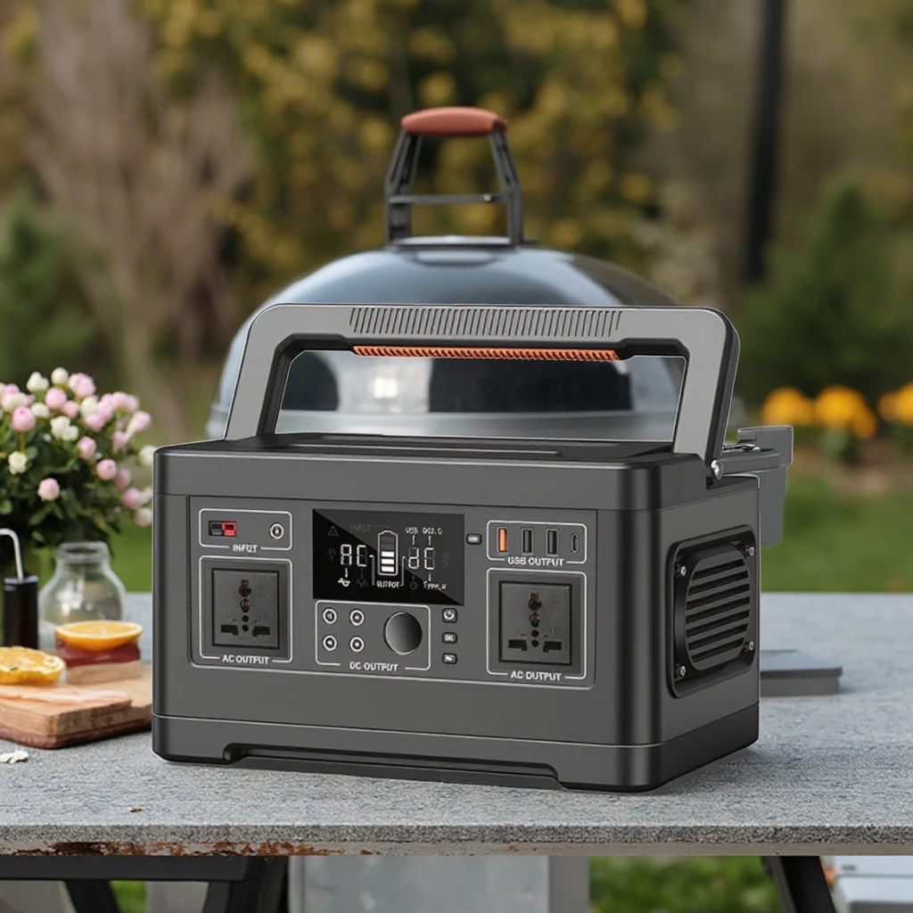500W solarni generator za hitnu situaciju prenosiv energetski post sa litijum ion baterijom