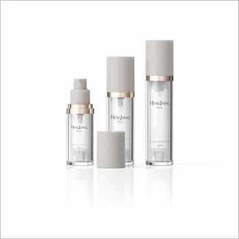 Luxury 15ml 20ml 30ml Empty Cosmetics Airless Bottle 1oz Foundation Face Cream Bottle
