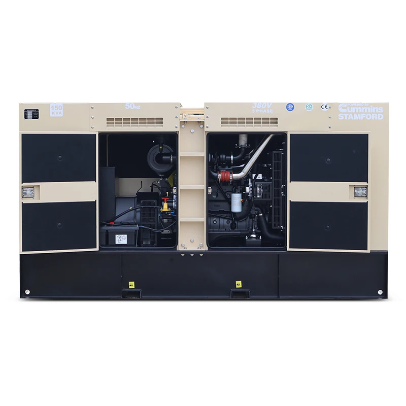 Boat Ship Use Marine Diesel Generator 50Hz 90kW 110kVA Powered by DCEC-Cum-mins Marine Engine