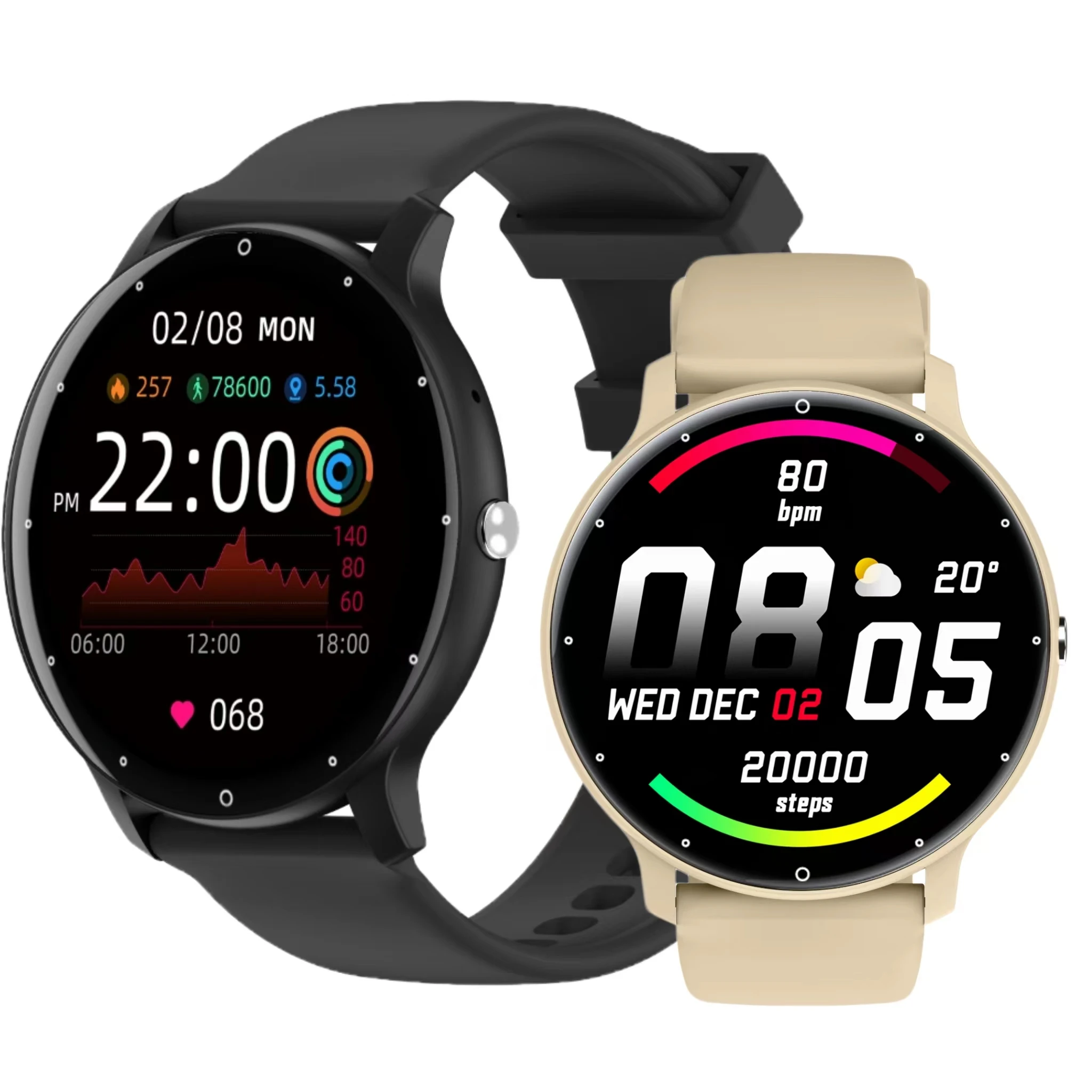 ZL02J PRO Smartwatch Full Touch Screen Wearable Device Sleep Health Monitoring Waterproof IP67 IOS Android SOS Sports ISO