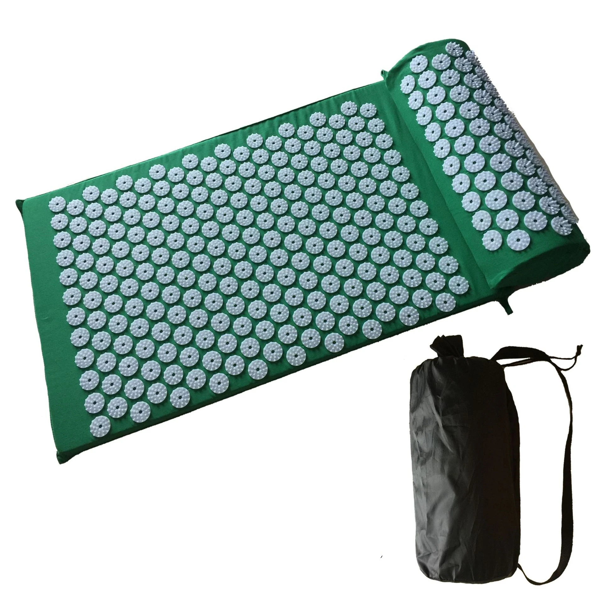 Acupressure Mat And Pillow Set Back/neck Pain Relief 100 Cottolinen