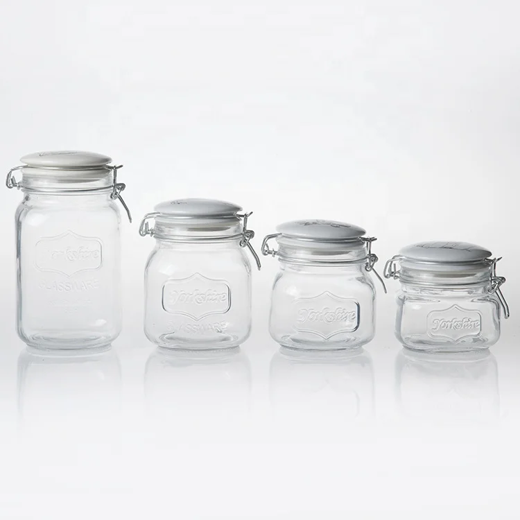 Buy Wholesale China Glass Food Storage Jars With Airtight Seal