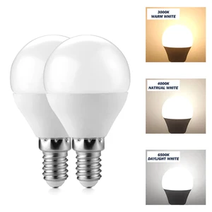 Vertak E14 G45 Base 3W 5W 7W 10W LED Light Bulbs High Lumen 3000K 4000K 6500K Bombillo Lamp with High Visibility