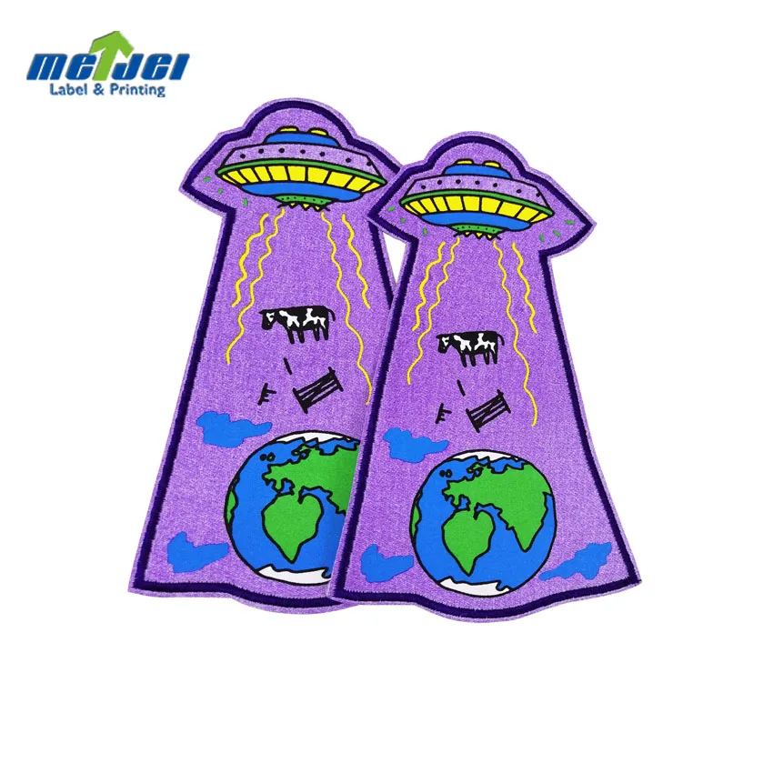 Оптовая продажа, вырезанные под заказ фирменные спортивные Клубные вышитые логотипы, одежда на заказ, вышитые нашивки и плетеные нашивки