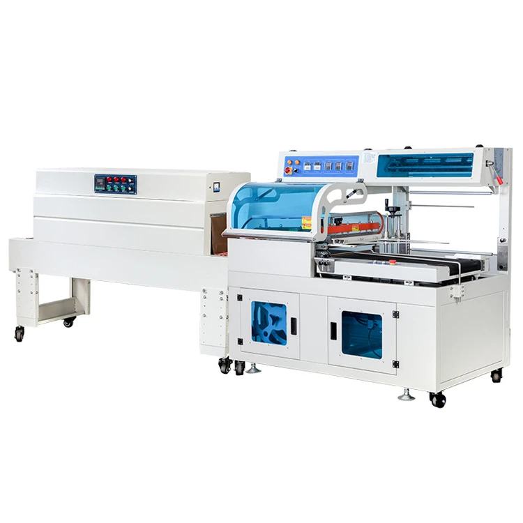 Automatic Eggs Tray Packing Machines Cosmetic Box Sealing Shrinking Machine L Bar Sealer Used With POF Film