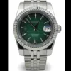 green dial