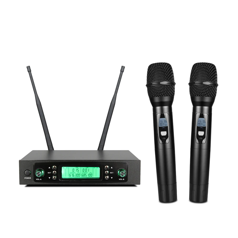 
 Высокочувствительный высокочастотный УВЧ радиоприемник 2020 с большим радиусом действия, беспроводной микрофон  