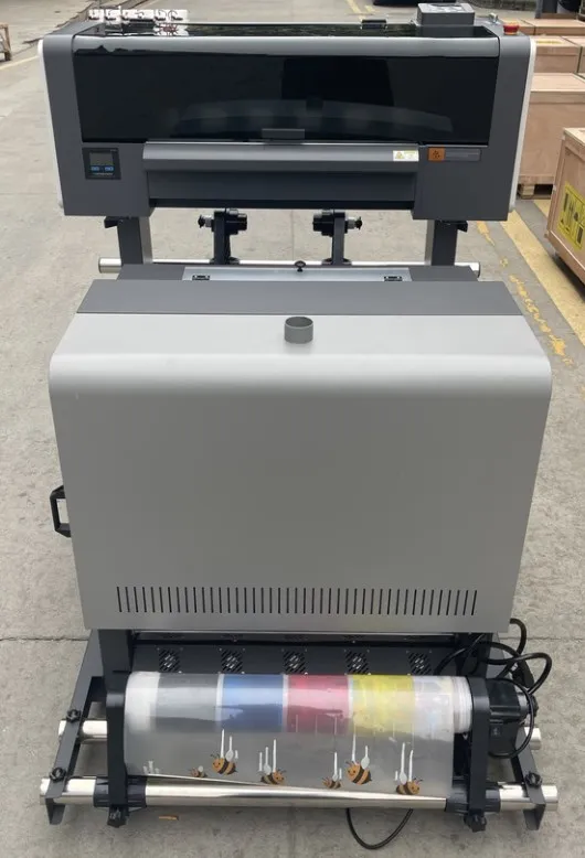 24 Inches I3200 Heads Dtf Printer and Powder Shaker Machine with 9 Multi-Color Fluorescent Printing factory