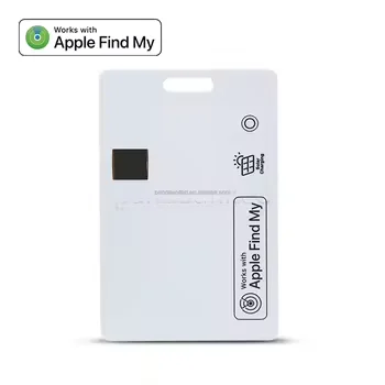 Customized Mfi Certified Android Find My Locator Waterproof Wireless Charging Air Card for Find Lost Wallet Luggage Passport