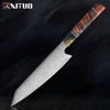 67-layer VG10 Damascus steel kiritsuke 8-A-R2