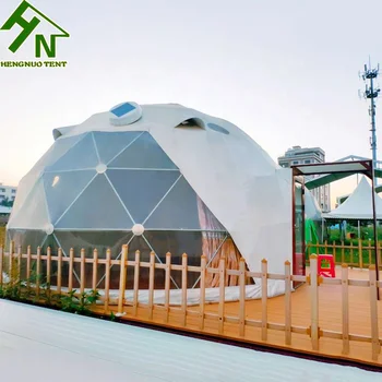 Luxury Half Sphere Dome Tent Family Camping House Kits For Outdoor Glamping Resort