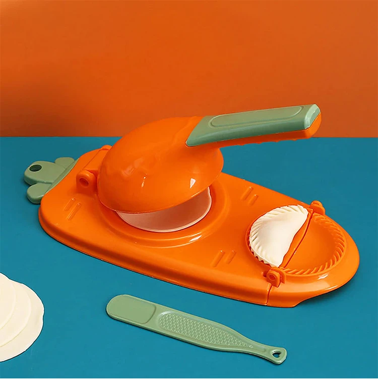 New Arrivals Kitchen Gadgets Diy Plastic Machine Manual 2 In 1 Dumpling ...