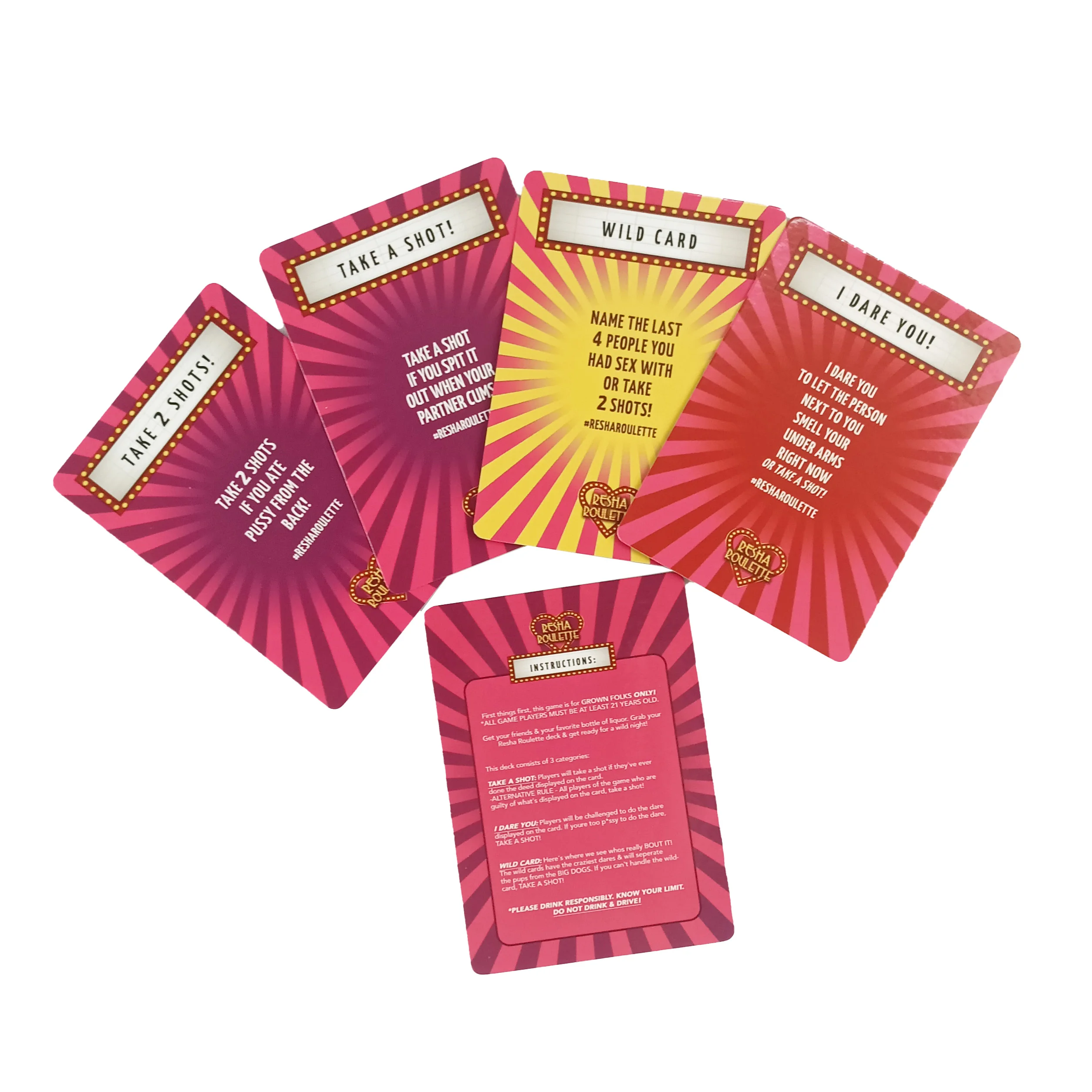 Drinking Games For Adults Truth Or Dare Party Cards Game Excited And