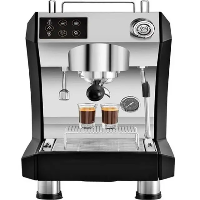 Máquina De Café Expresso Semi Automática 2 Grupos Para Loja De Café - Buy  Comercial Máquina De Café Expresso Máquina De Café Para O Café,Melhor  Máquina De Café Comercial,Máquina De Café Espresso