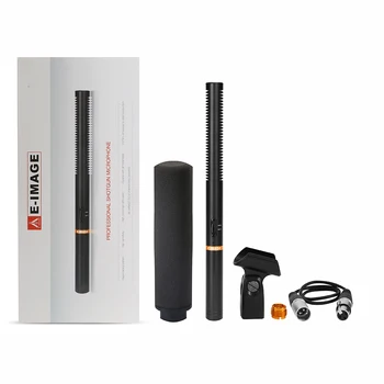 E-IMAGE PM-976 Hyper-Cardioid All Metal Professional No Jamming Condenser Shotgun Microphone product image