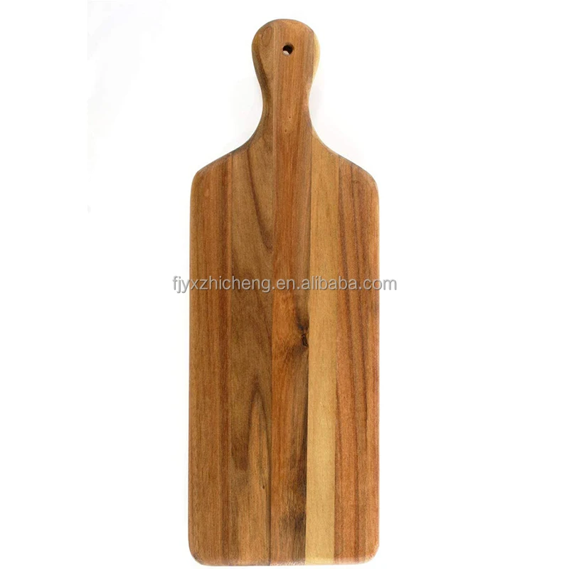 product acacia wooden cutting board with handle charcuterie boards wood board serving tray for kitchen-0
