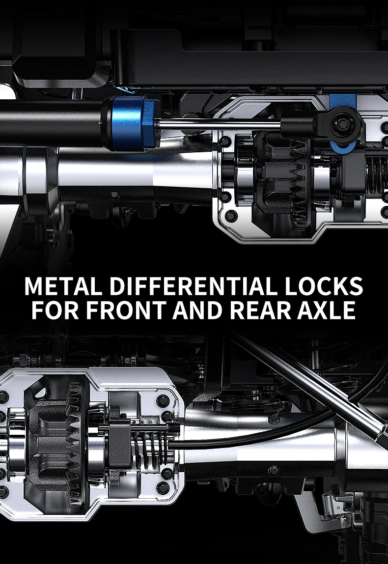 MJX H8H+ RC Car 1/8 4WD 3970 Brushless 8CH Remote Control Toys Climbing Off-Road Truck Aluminum Alloy Parts 80A ESC 35KG Servo