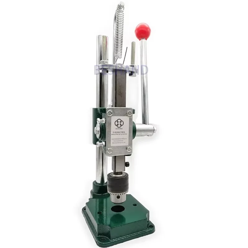 TEBAK Factory Price Hand Press Leather Punching Hole Machine Manual Stamping Hand Press Puncher