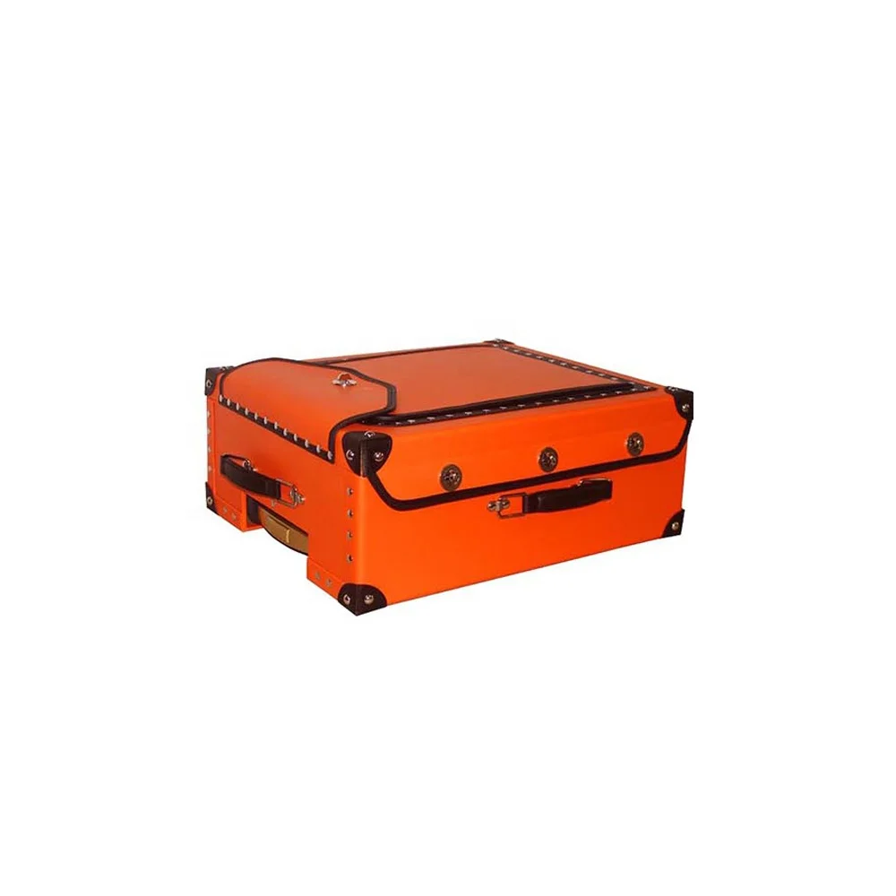 High Quality  Large Capacity PU Leather Case Travel Luxury PU Leather Case