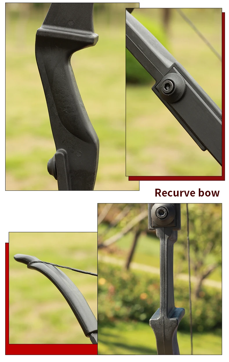 Archery Takedown Recurve Bow And Arrow Set Cs Shooting Game Bow