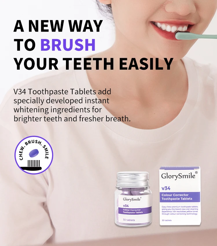 Flouride Free Toothpaste Chewable Toothpaste Tablets Solid Wholesale