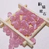 Pink cat's eye stone