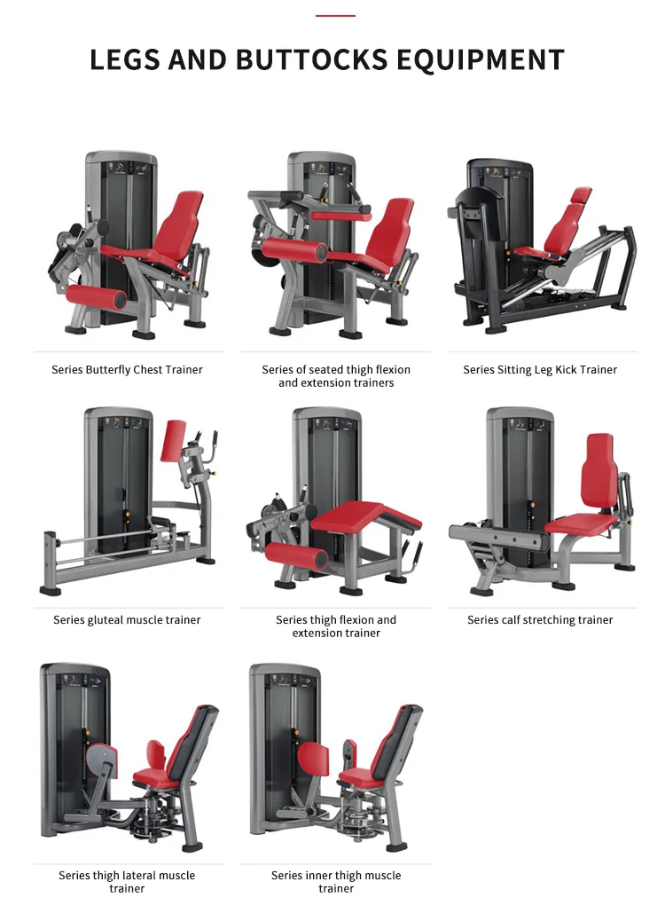 Stack Loaded Machines Adjustable Heavy Duty Stack Loaded Row Cable Exercise Equipment Lat ...