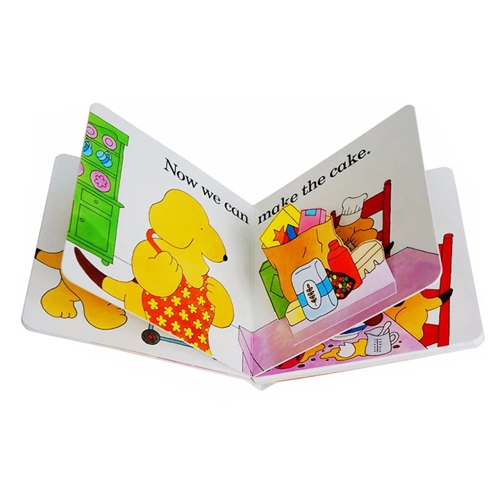 Высококачественная художественная бумага, персонажи мультфильмов на заказ, детская книга, детская картонная печать